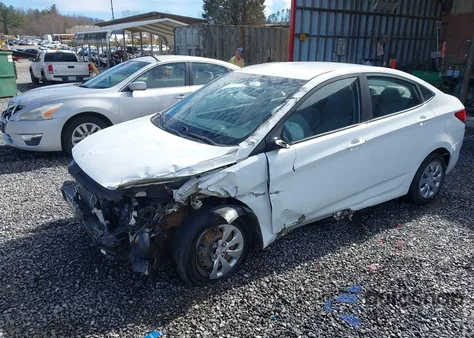 2016 Hyundai Accent Se z USA, uszkodzony, nr VIN KMHCT4AE9GU115295